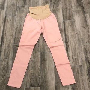 Never worn! Full panel maternity pants